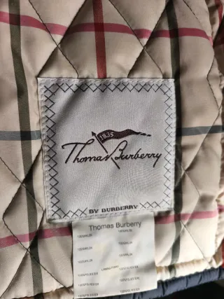 Anorak Burberry acolchado Talla xs