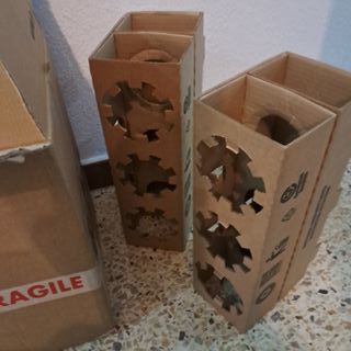 caja carton para botellas