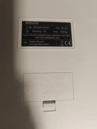 Báscula de baño digital Bosch