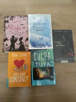 Lote libros novela rosa