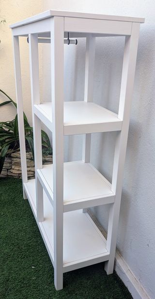 Estructura armario ropero madera blanco