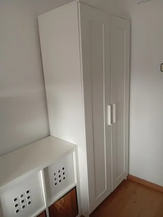 Armario BRIMNES IKEA 2 puertas blanco