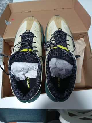 Zapatillas Merrell Agility Peak 5 Beige/Verde