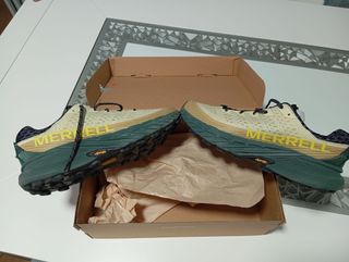 Zapatillas Merrell Agility Peak 5 Beige/Verde