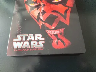 Star Wars: La Amenaza Fantasma. Steelbook. Blu-ray