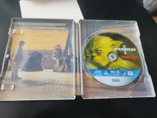 Star Wars: La Amenaza Fantasma. Steelbook. Blu-ray