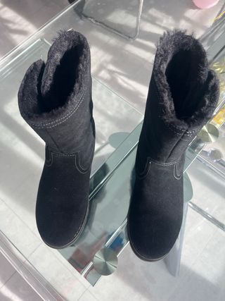 Botas Skechers Mujer Talla 38 Negras