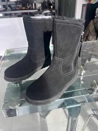 Botas Skechers Mujer Talla 38 Negras