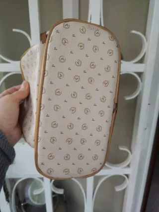 Zaino Pollini Beige Monogram P