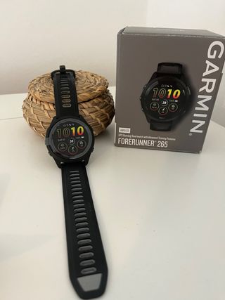 Relógio Garmin Forerunner 265 Preto/Cinza