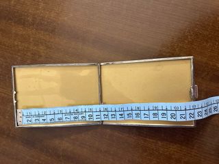 Antico portasigarette W.S Alpacca Germania.