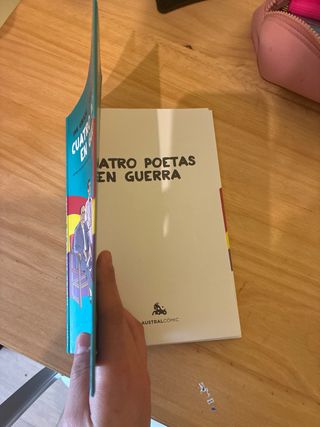 Cuatro poetas en guerra (novela gráfica)