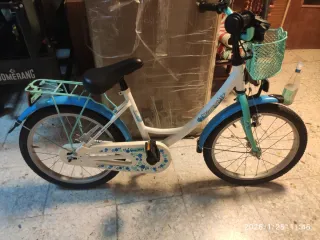 Bicicleta Infantil Vermont Girly Blue 18