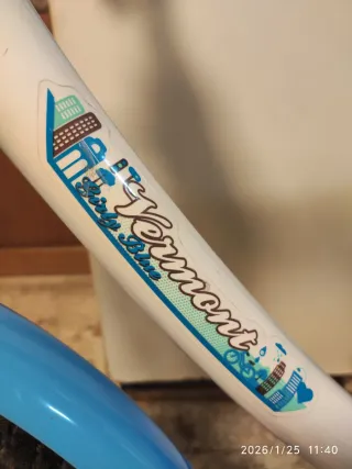 Bicicleta Infantil Vermont Girly Blue 18