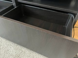 Besta Ikea Mueble TV madera oscuro