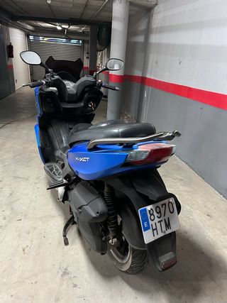 Kymco XCT 125cc Maxiscooter Azul