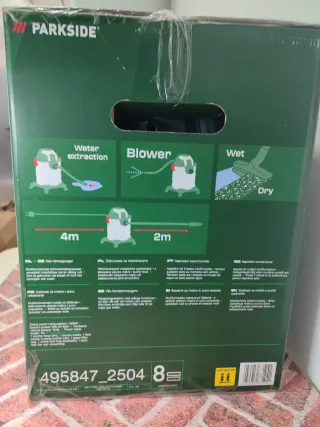 Aspirador Parkside Húmedo/Seco 1300W