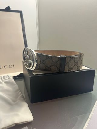 Cintura Gucci GG Supreme 95 - 38