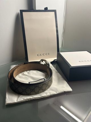 Cintura Gucci GG Supreme 95 - 38