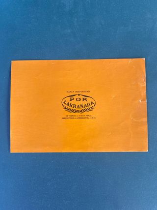 Litografías habilitaciones de puros vitolas