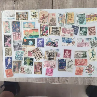 Lote de sellos de España. 50 unidades.
