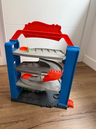 Hot Wheels Stunt Garage Pista Coches