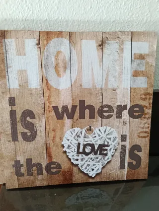 2 Cuadros Decorativos LOVE