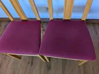 Sillas madera comedor