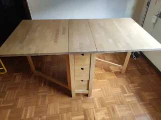 Mesa abatible NORDEN IKEA madera