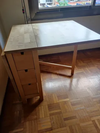 Mesa abatible NORDEN IKEA madera