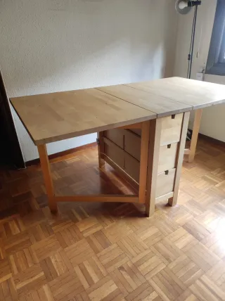 Mesa abatible NORDEN IKEA madera