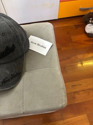 Cappellino Acne Studios Grigio