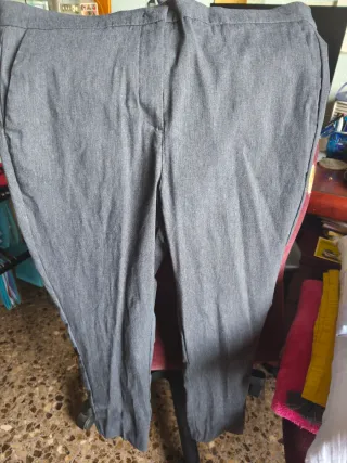 Pantalón vestir invierno gris
