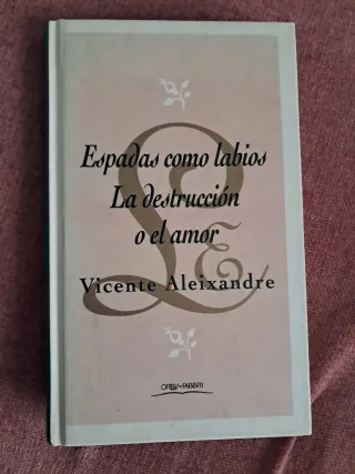 Libro de Vicente Aleixandre