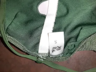 Costume intero donna verde