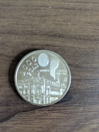 Moneda Plata 2000 Pesetas