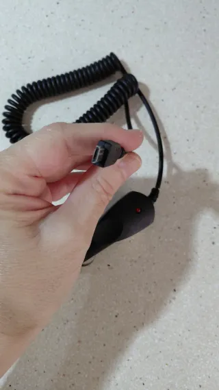 Cargador Coche MicroUSB Negro