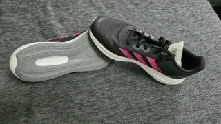 Zapatillas Adidas Running Mujer Negras y Rosas