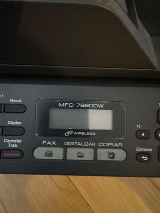 Impresora Brother MFC-7860DW Toner y Drum