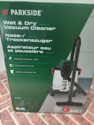 Aspirador Parkside Húmedo y Seco