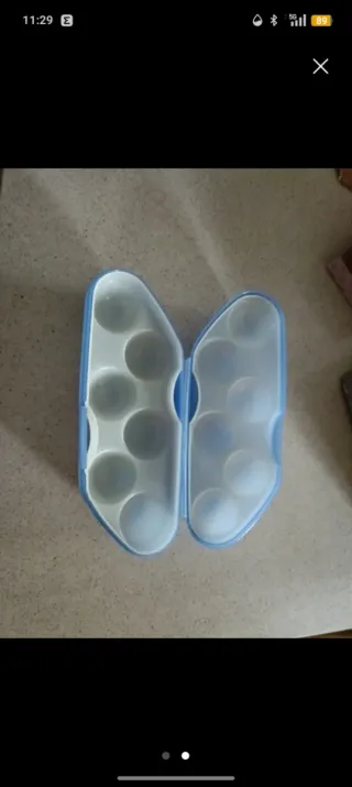 3 peças Tupperware Caixa ovos Arrozeira Caixa 4l