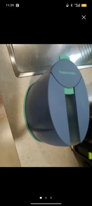 3 peças Tupperware Caixa ovos Arrozeira Caixa 4l