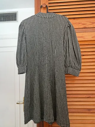 Vestido Mango cuadros vichy nuevo.