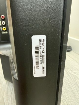 Televisor LG 32pulgadas Negro.