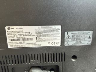 Televisor LG 32pulgadas Negro.