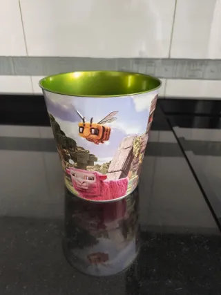 Cubo Palomitas Minecraft Coleccionista