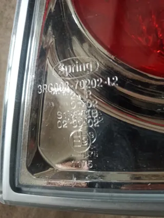 Faros traseros coche