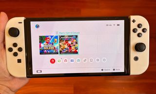 Nintendo Switch OLED Bianco
