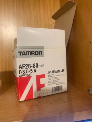 Objetivo Tamron AF 28-80mm F/3.5-5.6 Asférico
