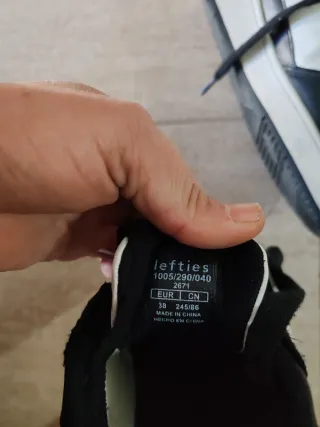 Zapatillas Lefties Talla 38